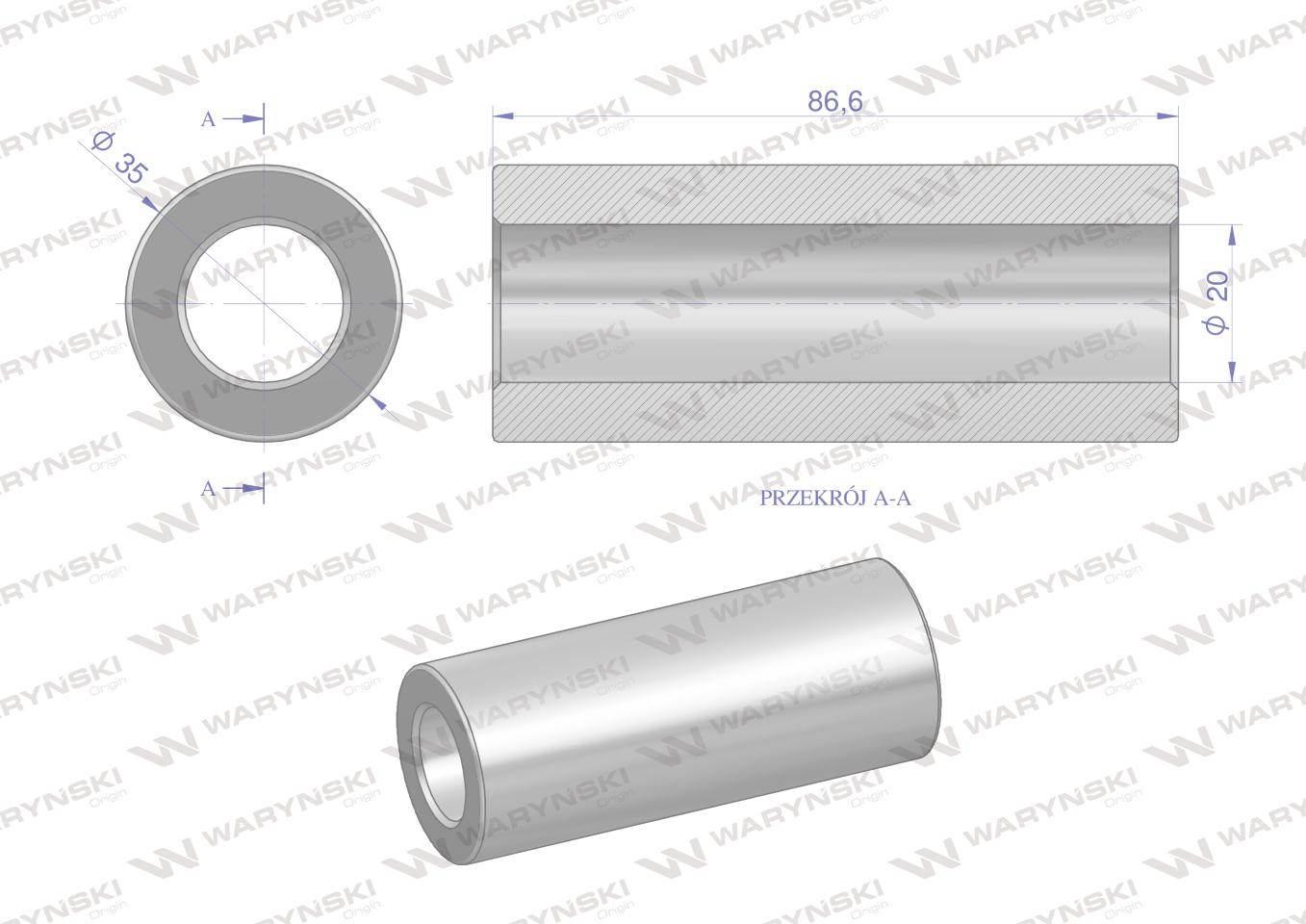 Zestaw naprawczy T25 nowy typ WARYŃSKI W-D1441000108 - zdjęcie 4