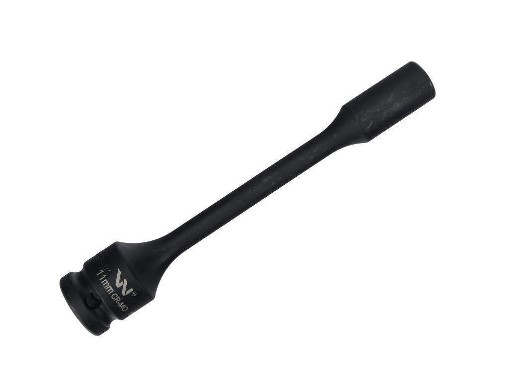 Nasadka udarowa 1/2", sześciokątna slim bardzo długa ze stali CrMo 11mm dłu