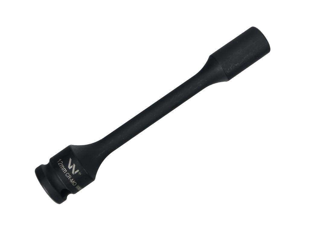 Nasadka udarowa 1/2", sześciokątna slim bardzo długa ze stali CrMo 12mm dłu