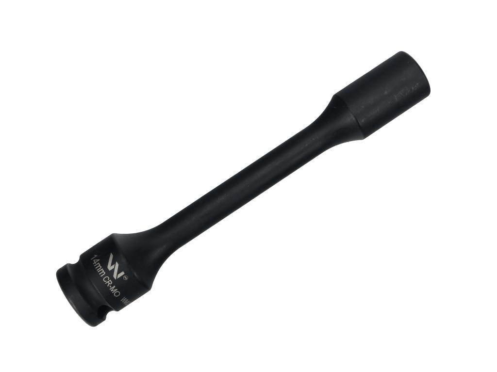 Nasadka udarowa 1/2", sześciokątna slim bardzo długa ze stali CrMo 14mm dłu