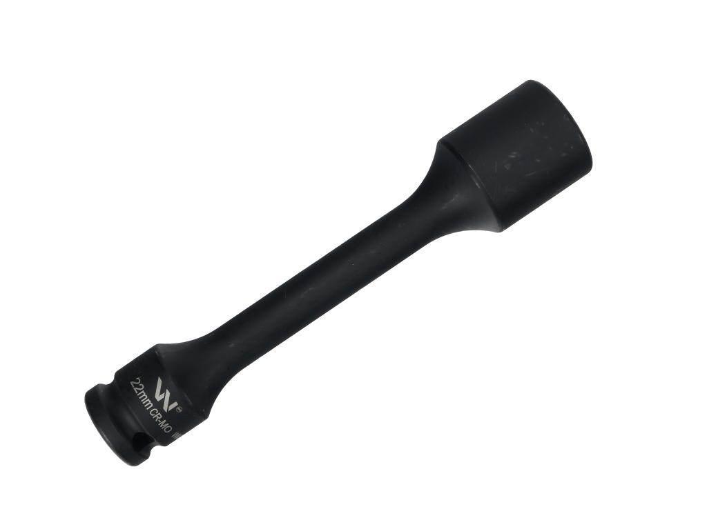 Nasadka udarowa 1/2", sześciokątna slim bardzo długa ze stali CrMo 22mm dłu