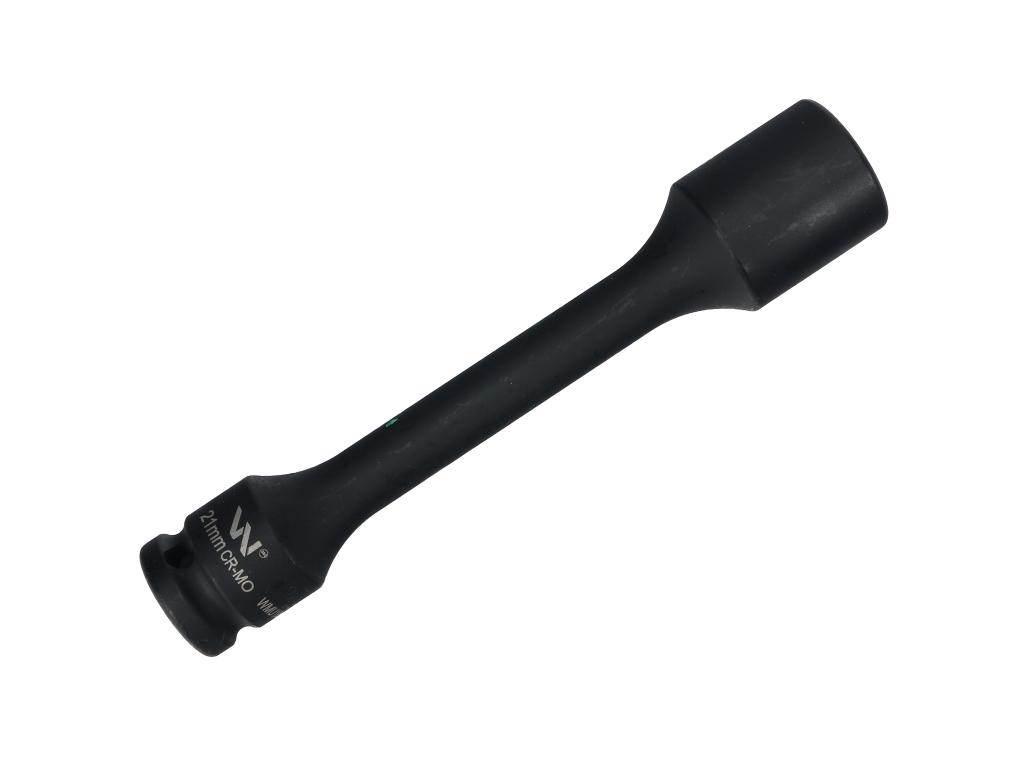Nasadka udarowa 1/2", sześciokątna slim bardzo długa ze stali CrMo 21mm dłu