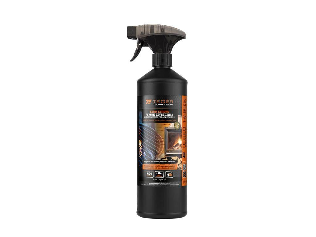 Płyn do czyszczenia szyb kominkowych, piekarników i grili EXTRA STRONG, 1l