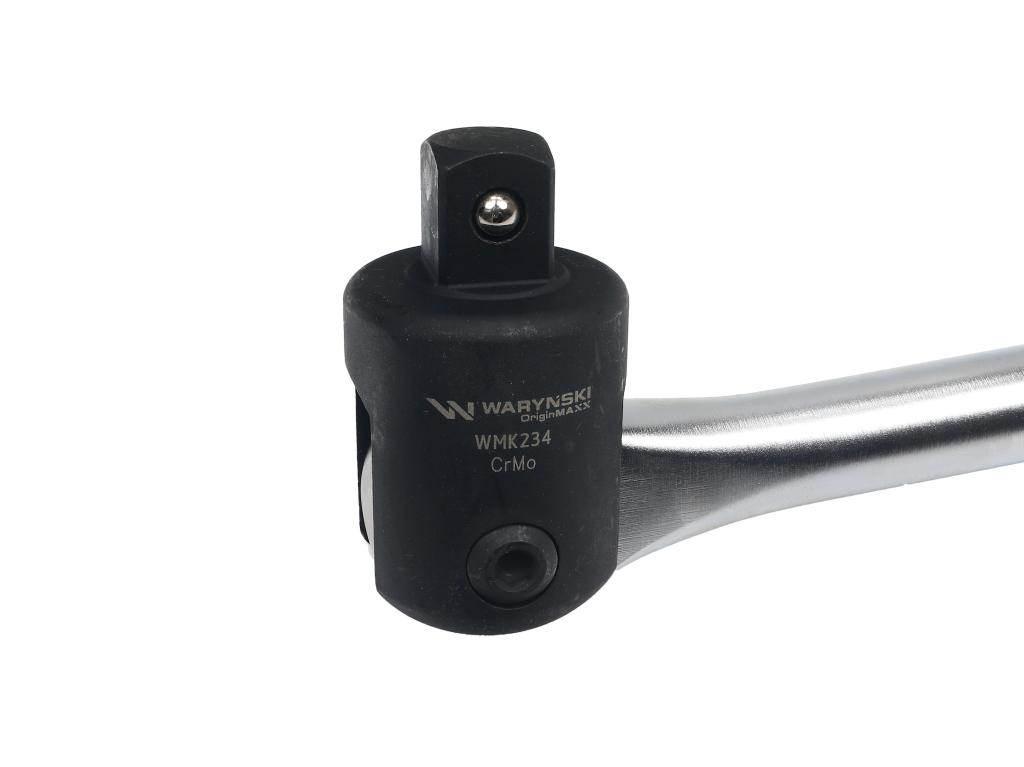 Uchwyt pokrętło, przegubowe 100cm długości do nasadek 3/4 cala, W mechanice - zdjęcie 3