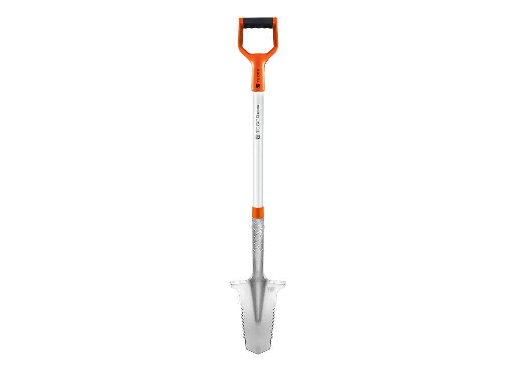 Szpadel zębaty na trzonku z włókna szklanego, (dł. 1150 mm) Extreme, Teger