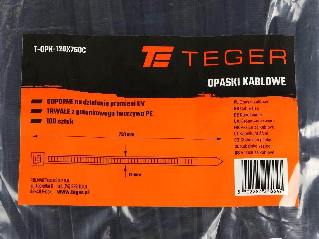 Opaski kablowe, opaska kablowa, opaski zaciskowe, tyrytytki, trytytki, 12.0 - zdjęcie 3