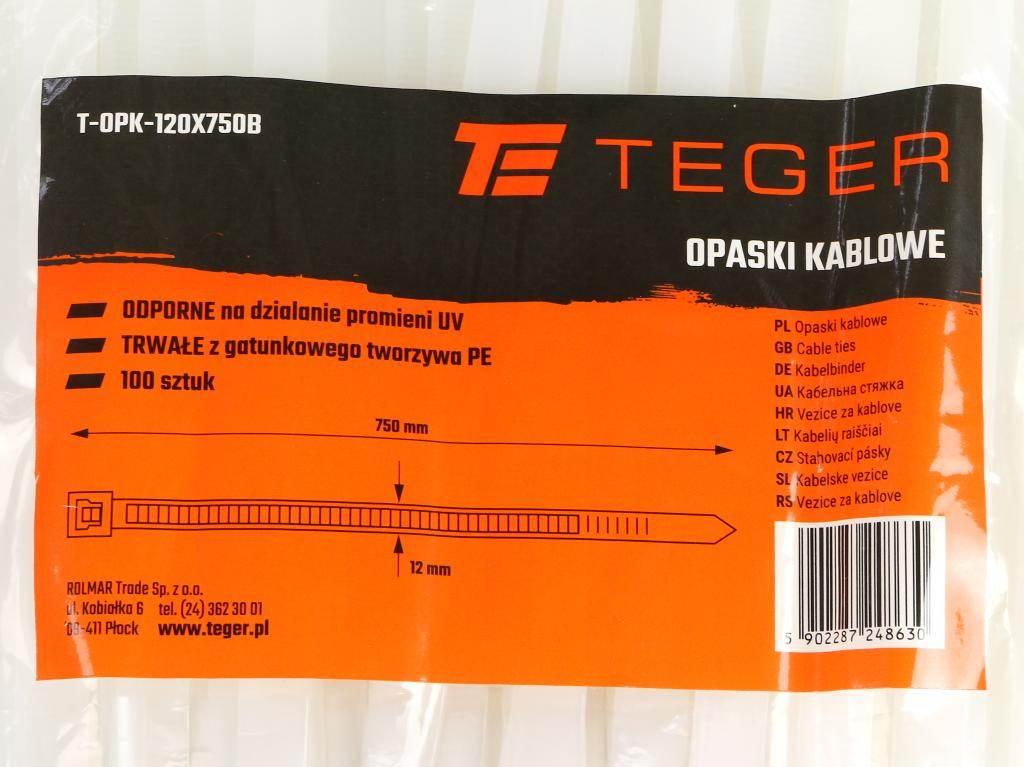 Opaski kablowe, opaska kablowa, opaski zaciskowe, tyrytytki, trytytki, 12.0 - zdjęcie 3