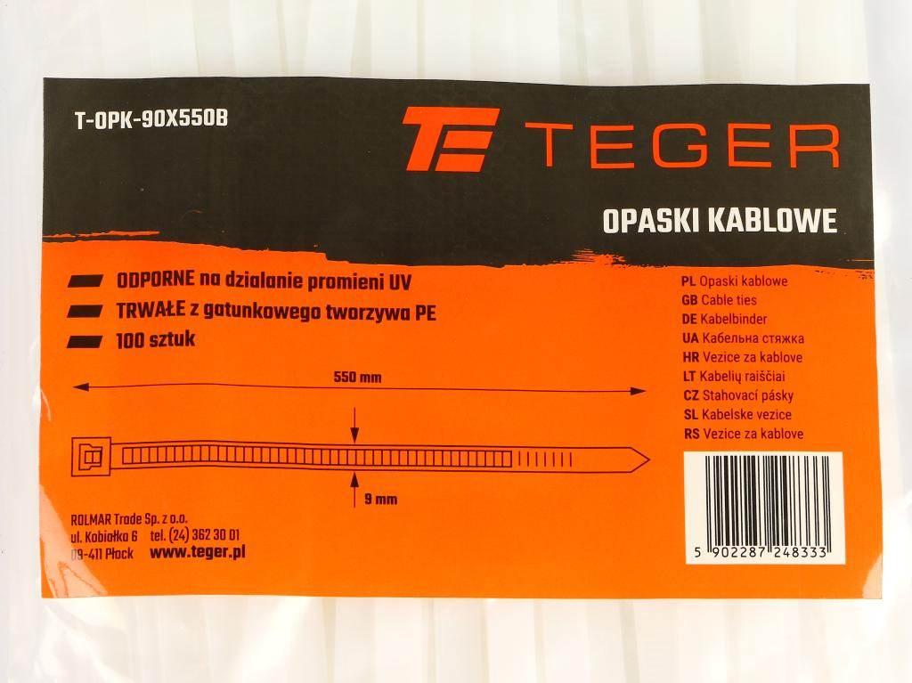 Opaski kablowe, opaska kablowa, opaski zaciskowe, tyrytytki, trytytki, 9.0 - zdjęcie 3