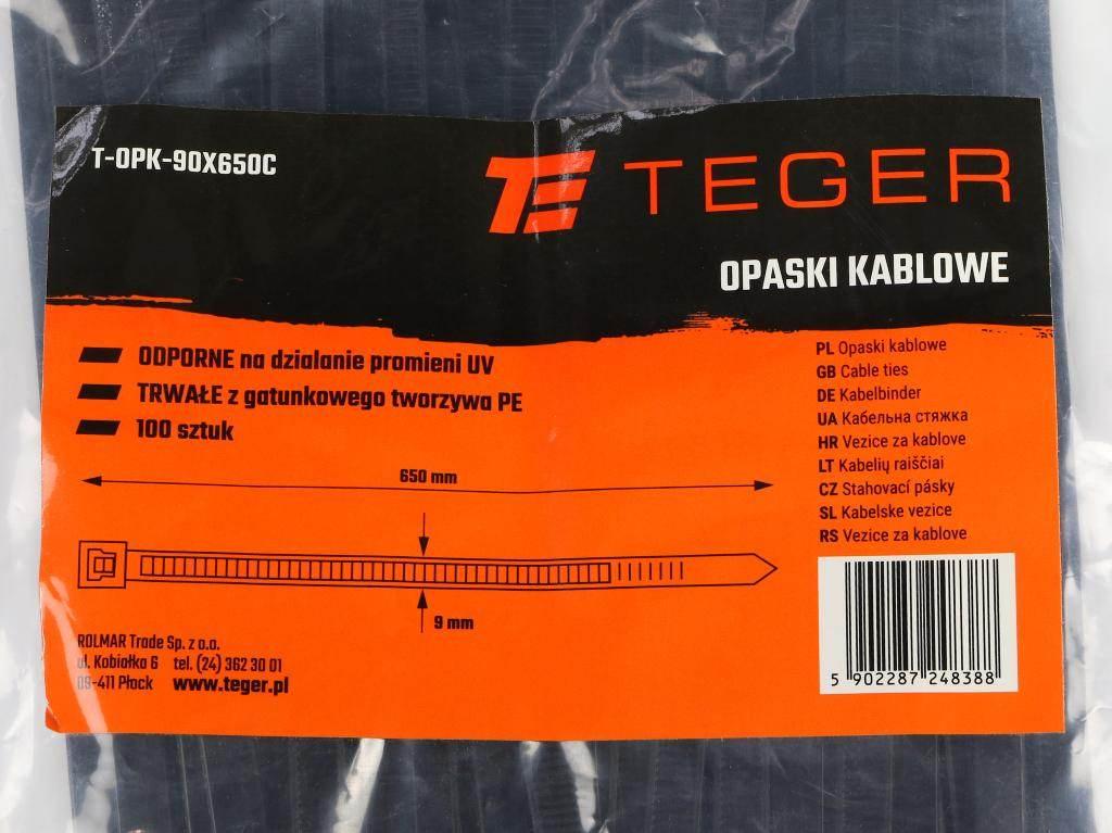 Opaski kablowe, opaska kablowa, opaski zaciskowe, tyrytytki, trytytki, 9.0 - zdjęcie 3