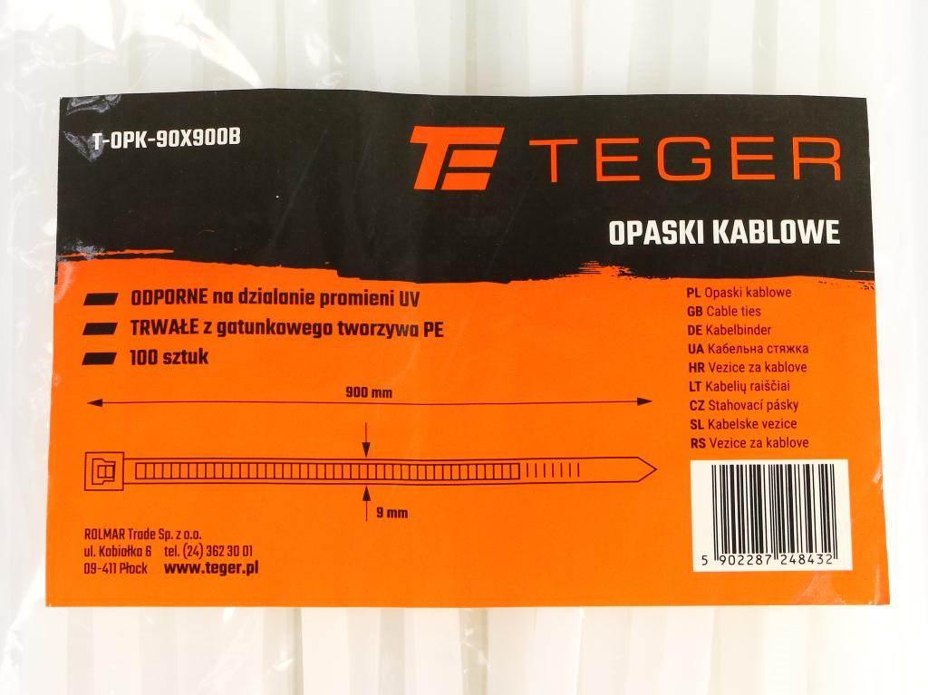 Opaski kablowe, opaska kablowa, opaski zaciskowe, tyrytytki, trytytki, 9.0 - zdjęcie 3