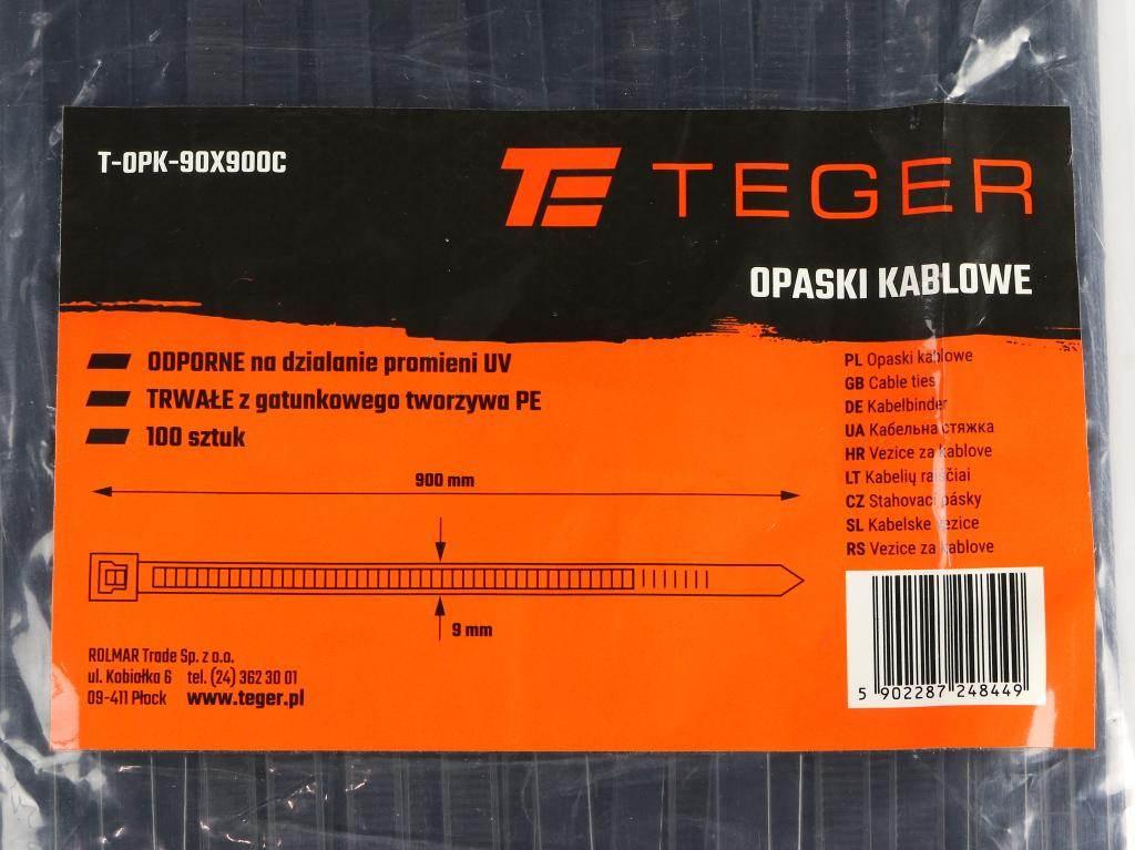 Opaski kablowe, opaska kablowa, opaski zaciskowe, tyrytytki, trytytki, 9.0 - zdjęcie 3
