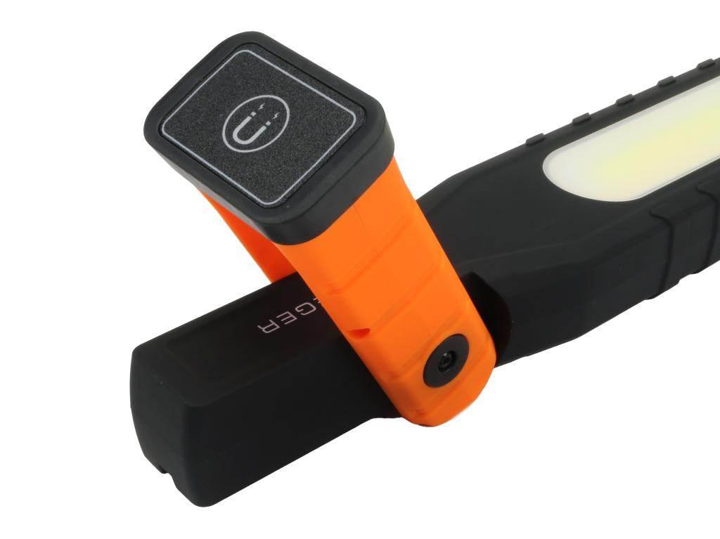 Lampa warsztatowa, latarka LED COB XPG wzmocniona obudowa 1100lm 5000 mAh, - zdjęcie 4
