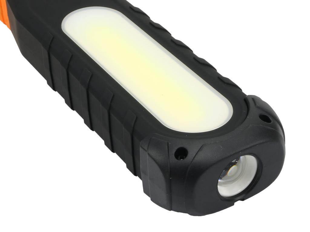 Lampa warsztatowa, latarka LED COB XPG wzmocniona obudowa 1100lm 5000 mAh, - zdjęcie 5