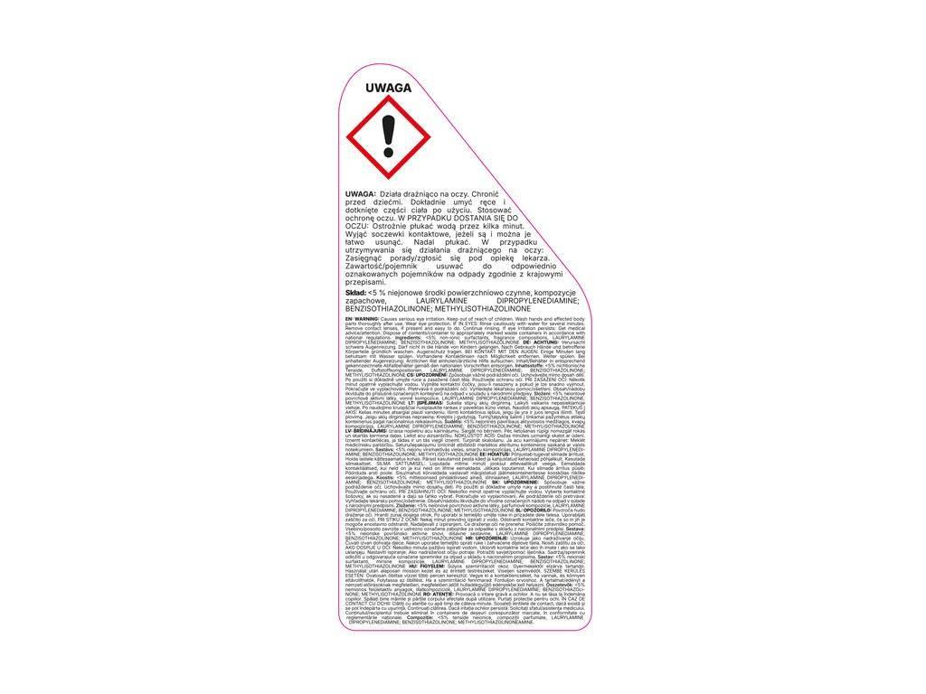 Płyn do mycia szyb samochodowych i lusterek - PROFESSIONAL, 750ml - atomize - zdjęcie 3