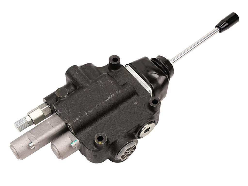 Rozdzielacz hydrauliczny 2-sekcyjny 80L (1-sekcja pływająca) z joystickiem - zdjęcie 3