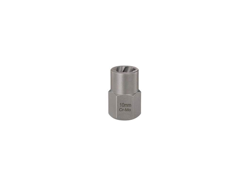Nasadka do odkręcania uszkodzonych śrub i nakrętek, (10mm) - kute/ stal Cr-