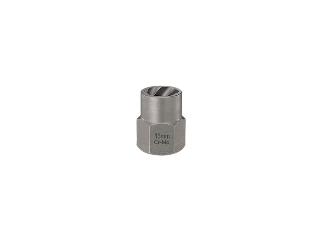 Nasadka do odkręcania uszkodzonych śrub i nakrętek, (13mm) - kute/ stal Cr-