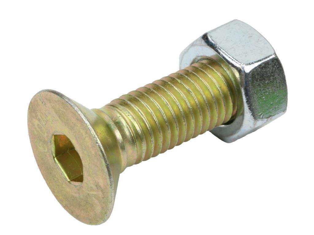 Śruba kpl., M12x40 - imbus klasa 10,9 DIN7991, Waryński 25szt W-799121040