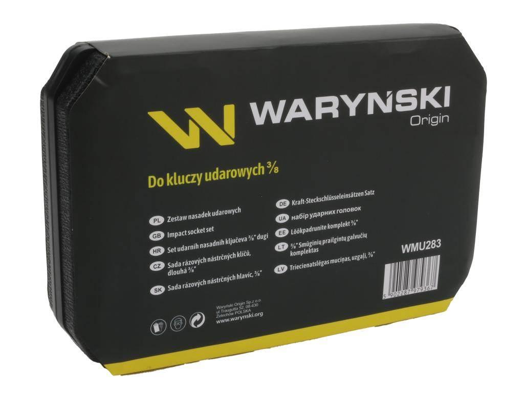 Zestaw nasadek udarowych, 3/8 cala przedłużanych z utwardzanej stali stopow - zdjęcie 2