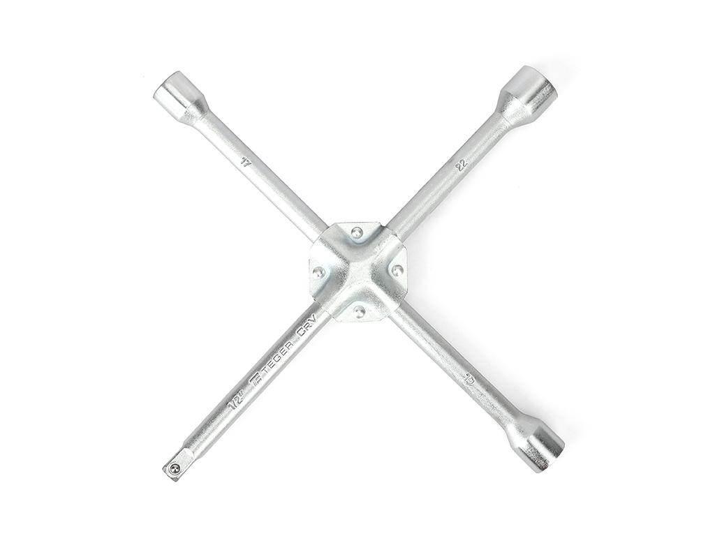 Klucz do kół krzyżakowy, 1/2" (17/19/22mm), Teger T-W-KDK004