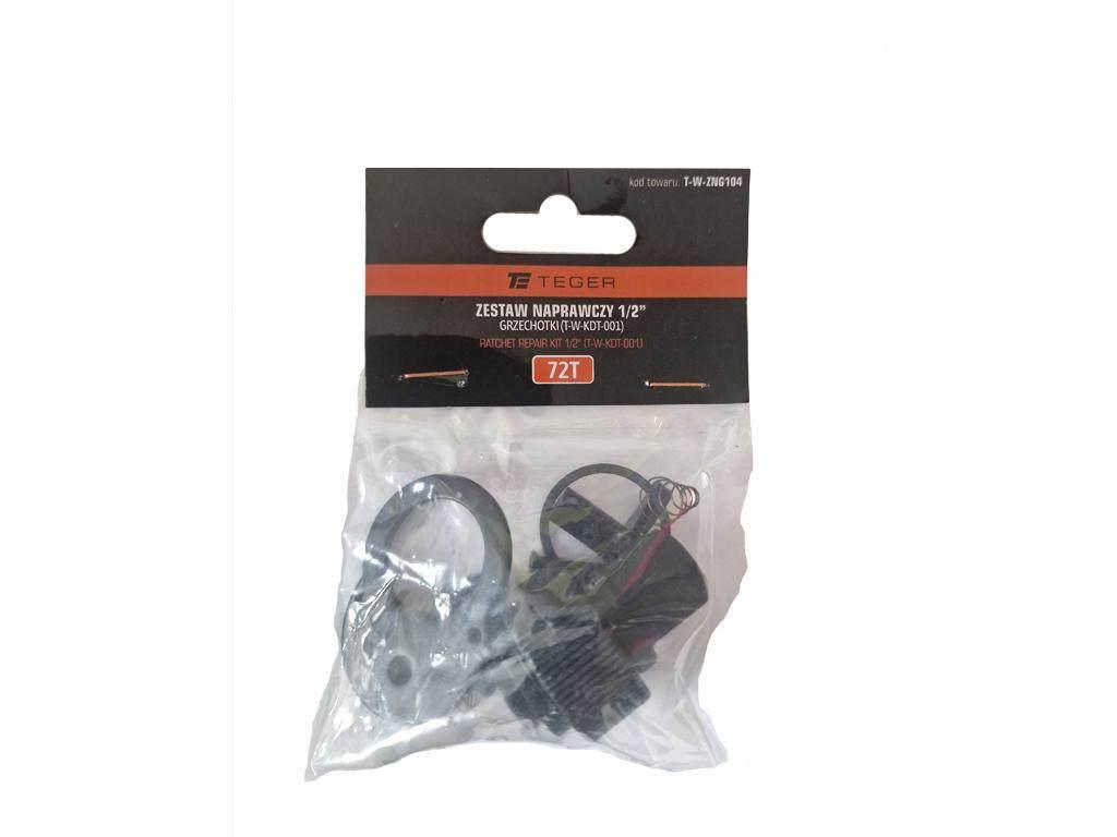 Zestaw naprawczy grzechotki, 1/2" 72T (T-W-KDT001), Teger T-W-ZNG104 - zdjęcie 2