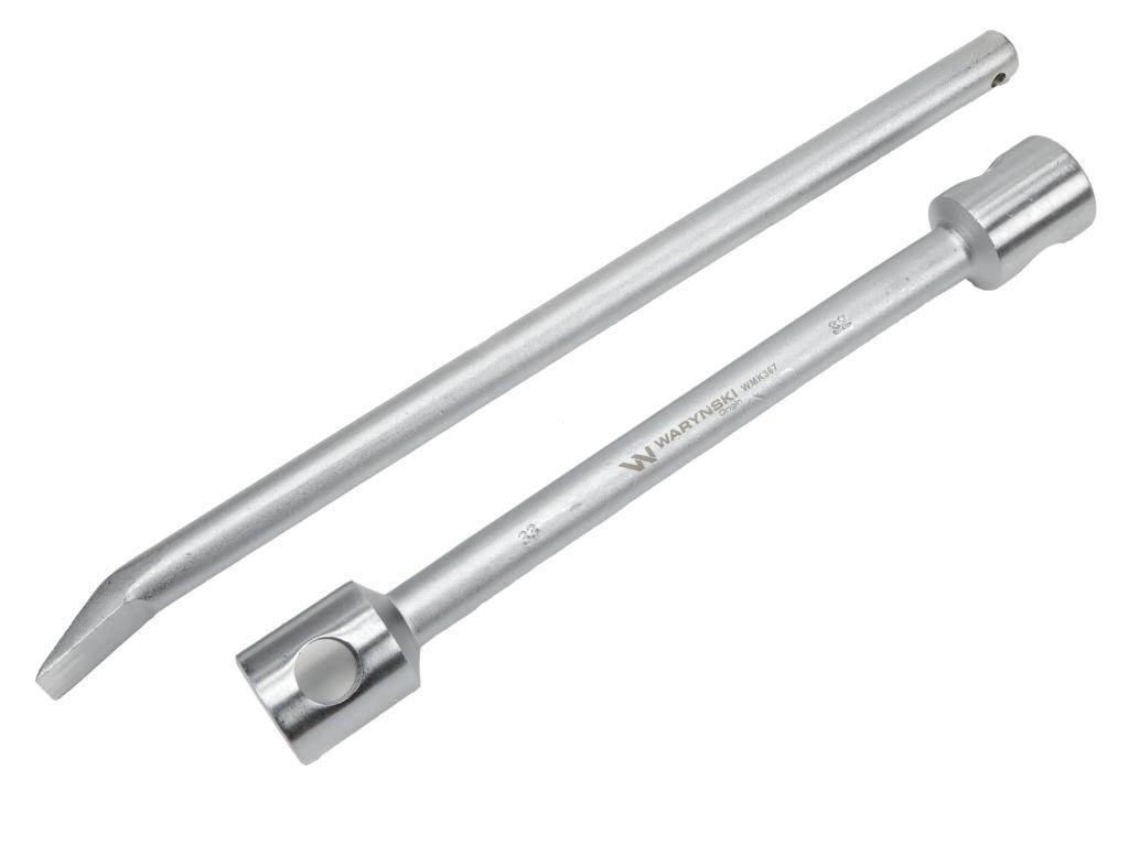 Klucz do kół , 395 mm długości rozmiar 32X33 mm z łyżką, do prac montażowyc