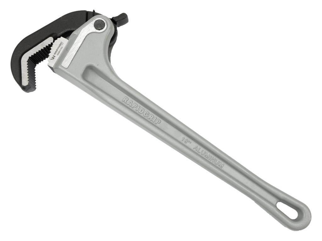Klucz do rur, samozaciskowy 18" uchwyt aluminium wzmocniony szczęki ze stal