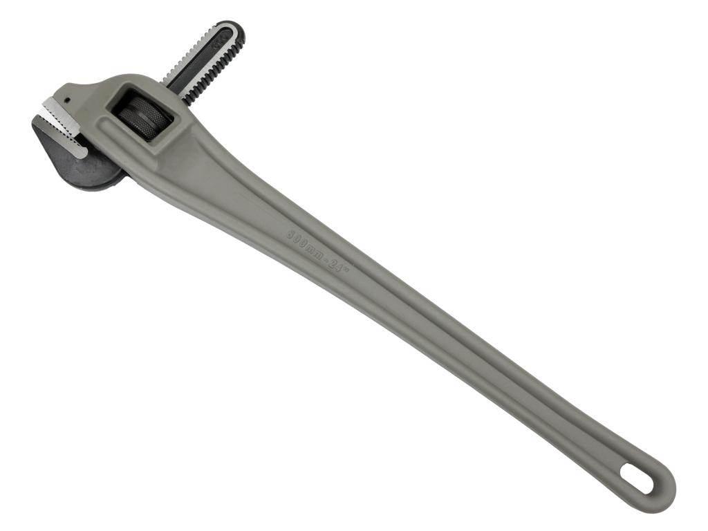 Klucz do rur, typ amerykański 24" kątowy uchwyt aluminium wzmocniony, Waryń - zdjęcie 2