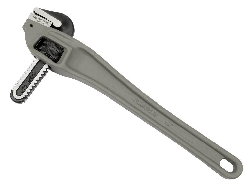 Klucz do rur, typ amerykański 14" kątowy uchwyt aluminium wzmocniony, Waryń
