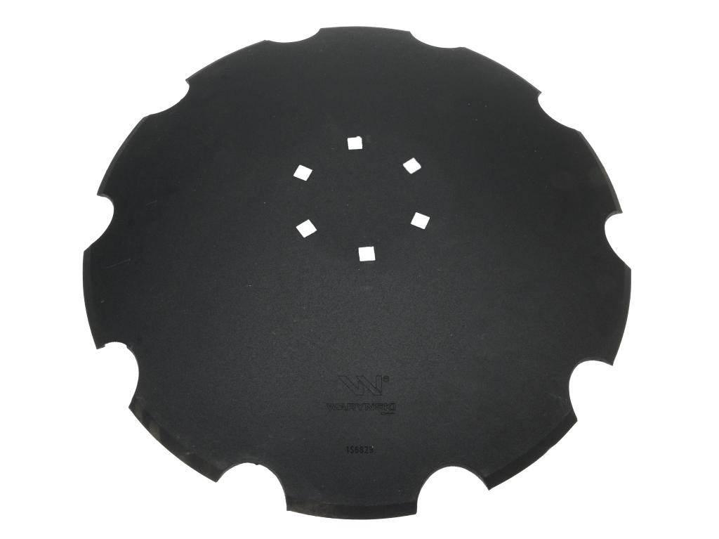 Talerz, uzębiony Z-10 fi 560 mocowanie 6/120 grubość 4,5 mm stal borowa pro - zdjęcie 2