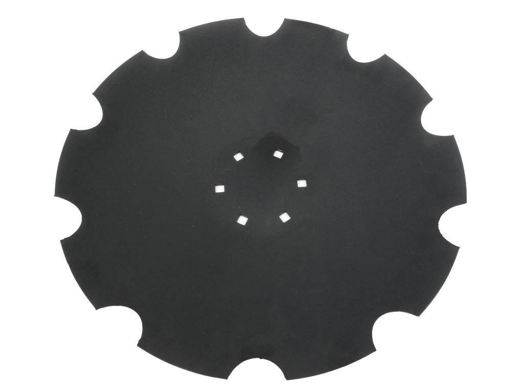 Talerz, uzębiony Z-10 fi 560 mocowanie 6/120 grubość 4,5 mm stal borowa pro - zdjęcie 3