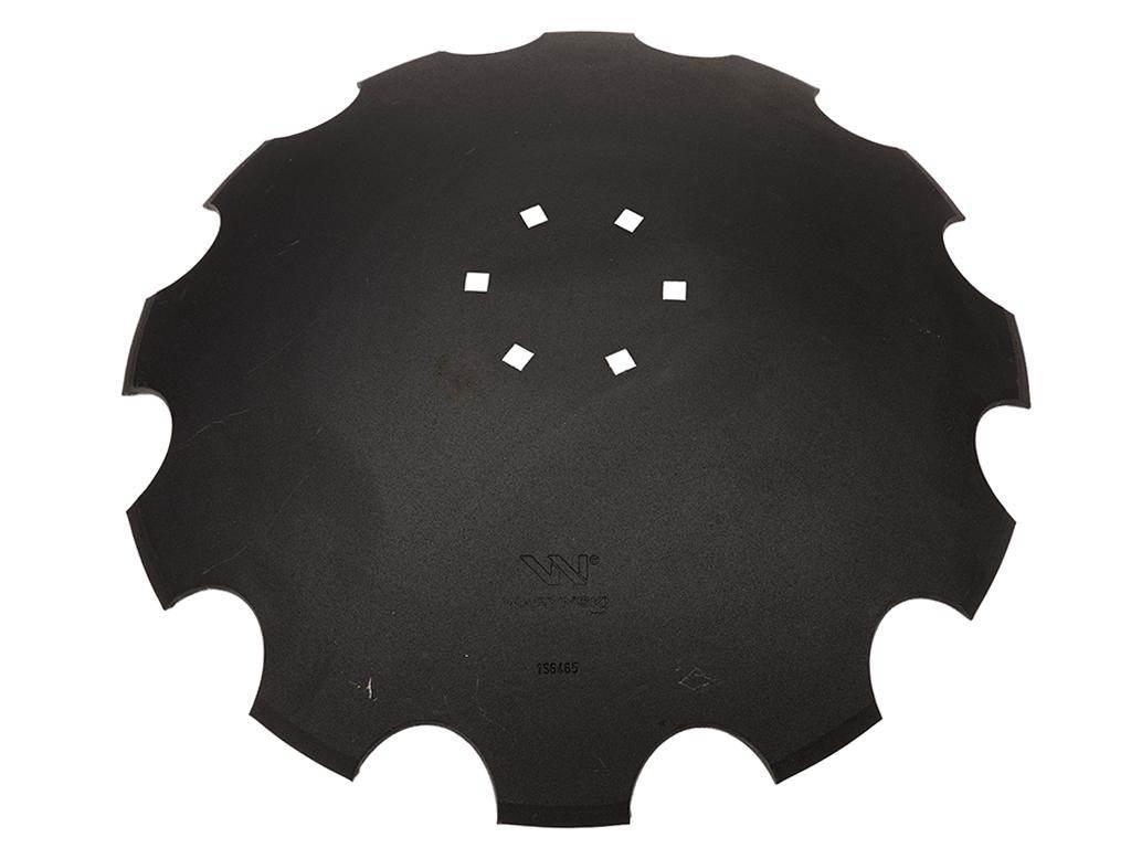 Talerz, uzębiony Z-12 fi 610 mocowanie 6/120 grubość 6 mm stal borowa prost - zdjęcie 2