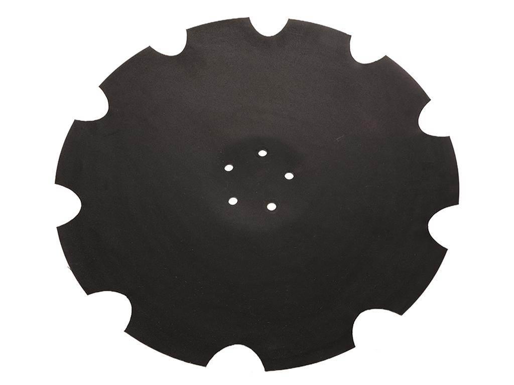 Talerz, uzębiony Z-10 fi 560 mocowanie 5/98 grubość 4,5 mm stal borowa pros - zdjęcie 3