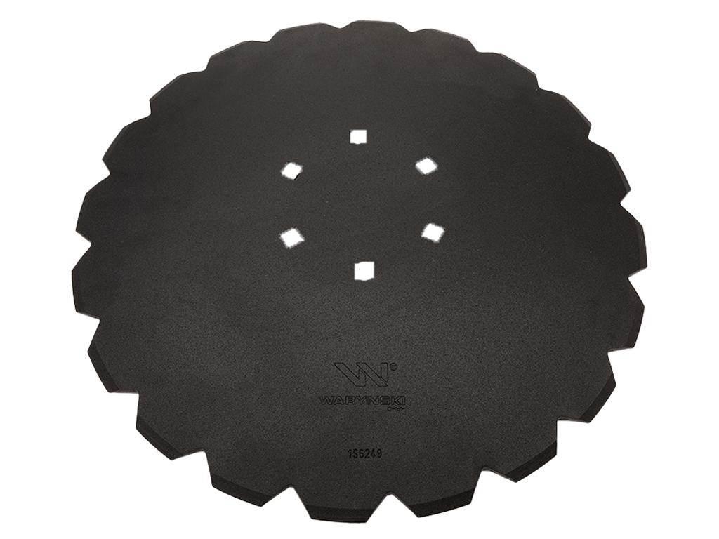 Talerz, uzębiony Z-20 fi 460 mocowanie 6/120 grubość 3,5 mm stal borowa pro - zdjęcie 2