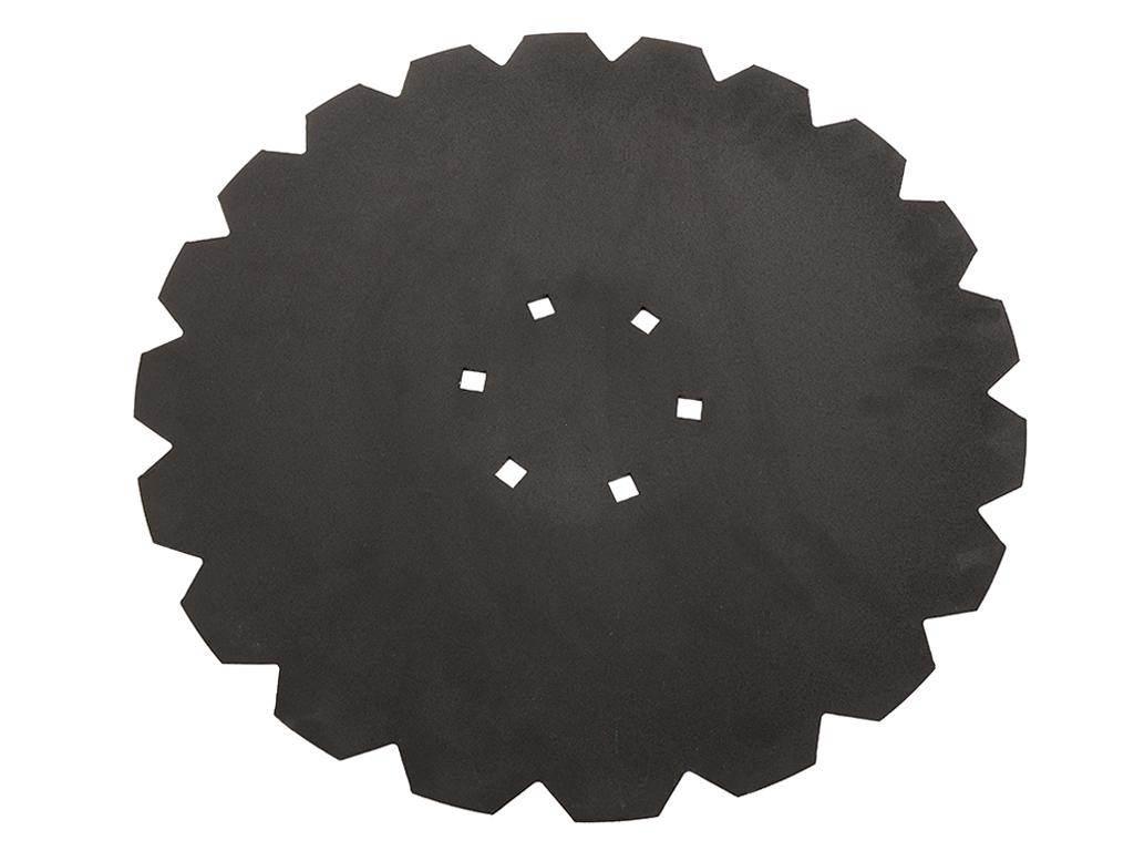 Talerz, uzębiony Z-20 fi 460 mocowanie 6/120 grubość 3,5 mm stal borowa pro - zdjęcie 3
