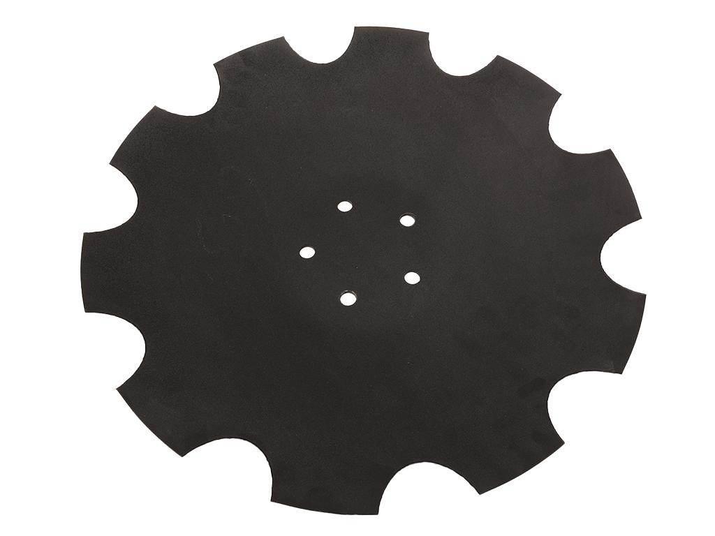 Talerz, uzębiony Z-10 fi 460 mocowanie 5/98 grubość 3,5 mm stal borowa pros - zdjęcie 3