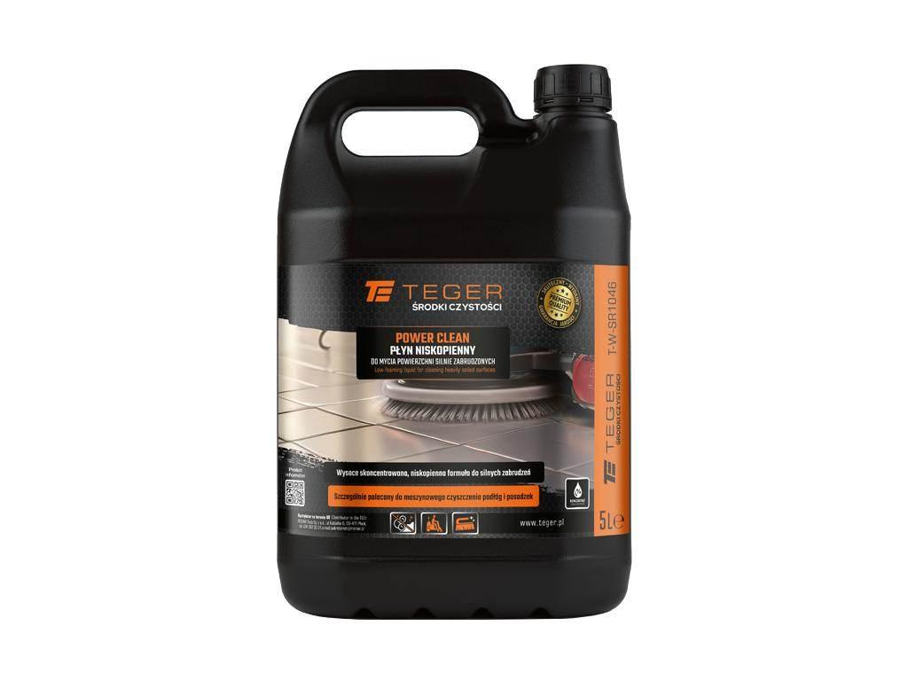 Płyn niskopienny do mycia powierzchni silnie zabrudzonych POWER CLEANING, 5