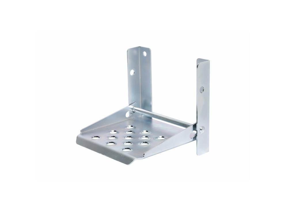 Stopień burty składany ocynkowany przyczepy, przyczepki 160x150mm SBP1