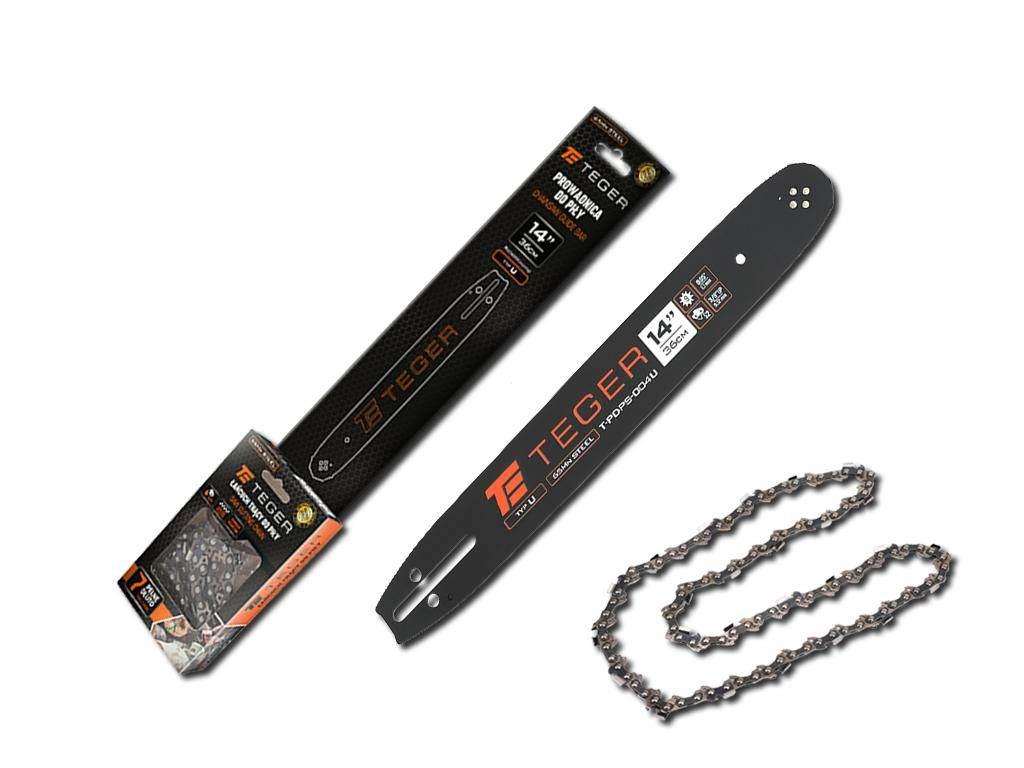 Zestaw tnący, 14" (36 cm) prowadnica + łańcuch, 3/8", 1,3 mm, 52 og., 9z, m