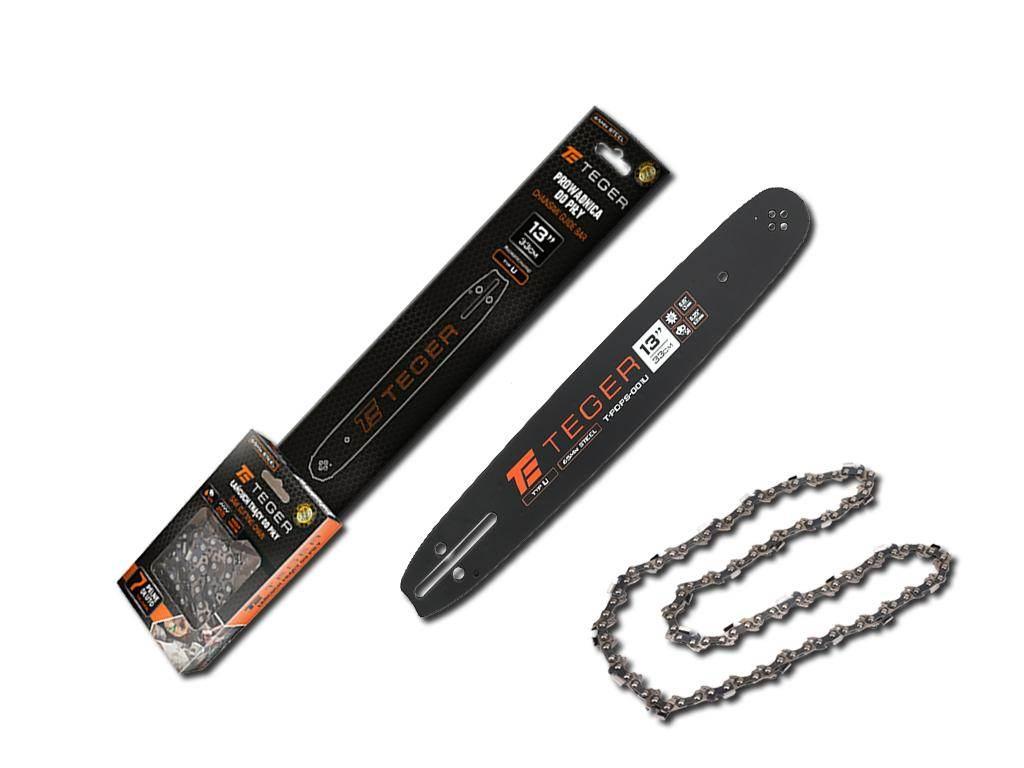 Zestaw tnący, 13" (33 cm) prowadnica + łańcuch, 0,325" 1,3mm 56 og., 10z, m