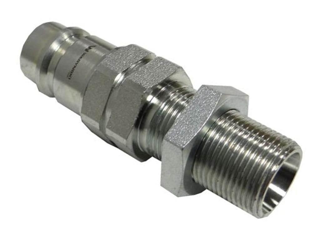 Szybkozłącze hydrauliczne wtyczka long M22x1.5 gwint zewnętrzny EURO (91008