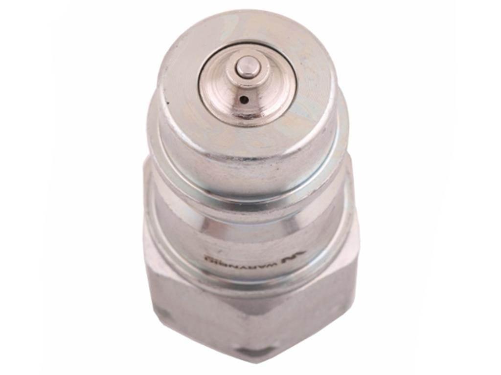 Szybkozłącze hydrauliczne wtyczka z eliminatorem ciśnienia M18x1.5 gwint ze - zdjęcie 3