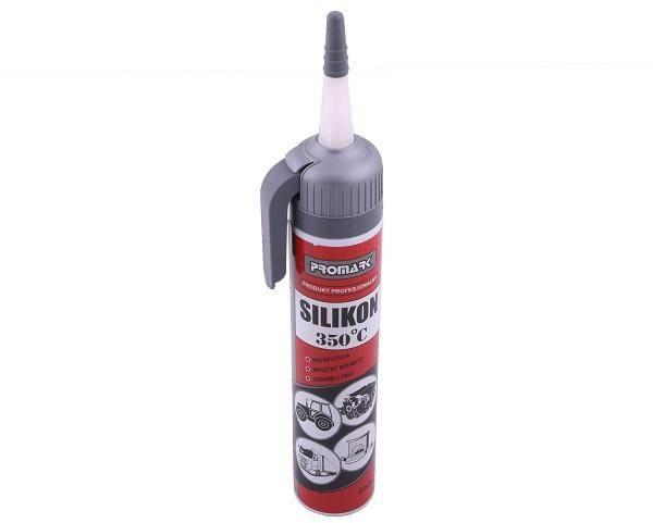 Silikon uszczelniająco-klejący 350 c 220 g czarny w pojemniku ciśnieniowym