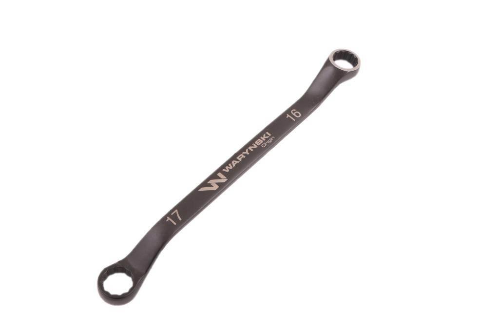 Klucz oczkowy odsadzony 16x17mm crv standard asme b107.9 waryński