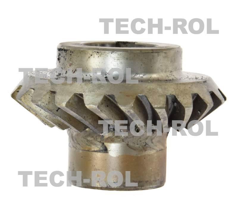 Koło stożkowe duże Z-21 zęby łukowe otwór fi-30mm do Kosiarka