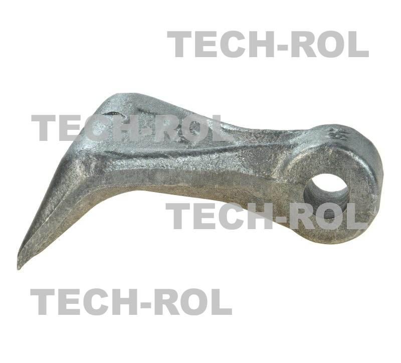 Nóż bijakowy młotkowy 18063-RM-4 szerokość 120 mm uchwyt 40 mm otwór