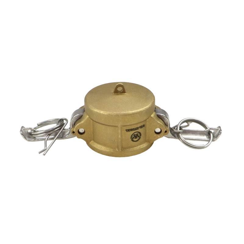 Zaślepka Złącza Camlock Dc Żeńskie 16bar Mosiądz 1 1/2" X 38mm Pzl Hydral