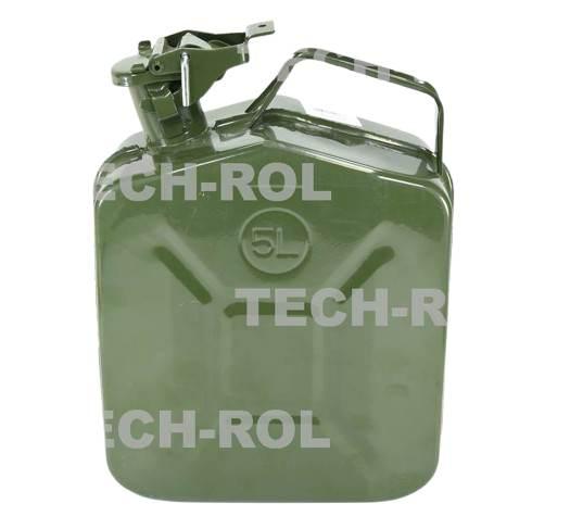 Kanister metalowy zielony 5l KAN004 Produkt Standard