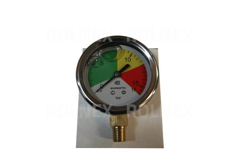 Manometr opryskiwacza fi 63 0-16bar/glicerynowy m12x1,5 (0-16 bar) 000234