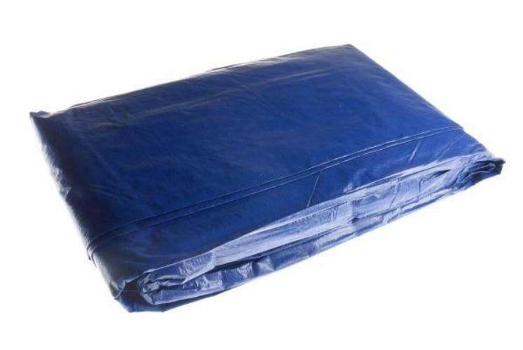 Plandeka LEKKA 6x10m (niebieska) gramatura 55g/m2 1574-500214